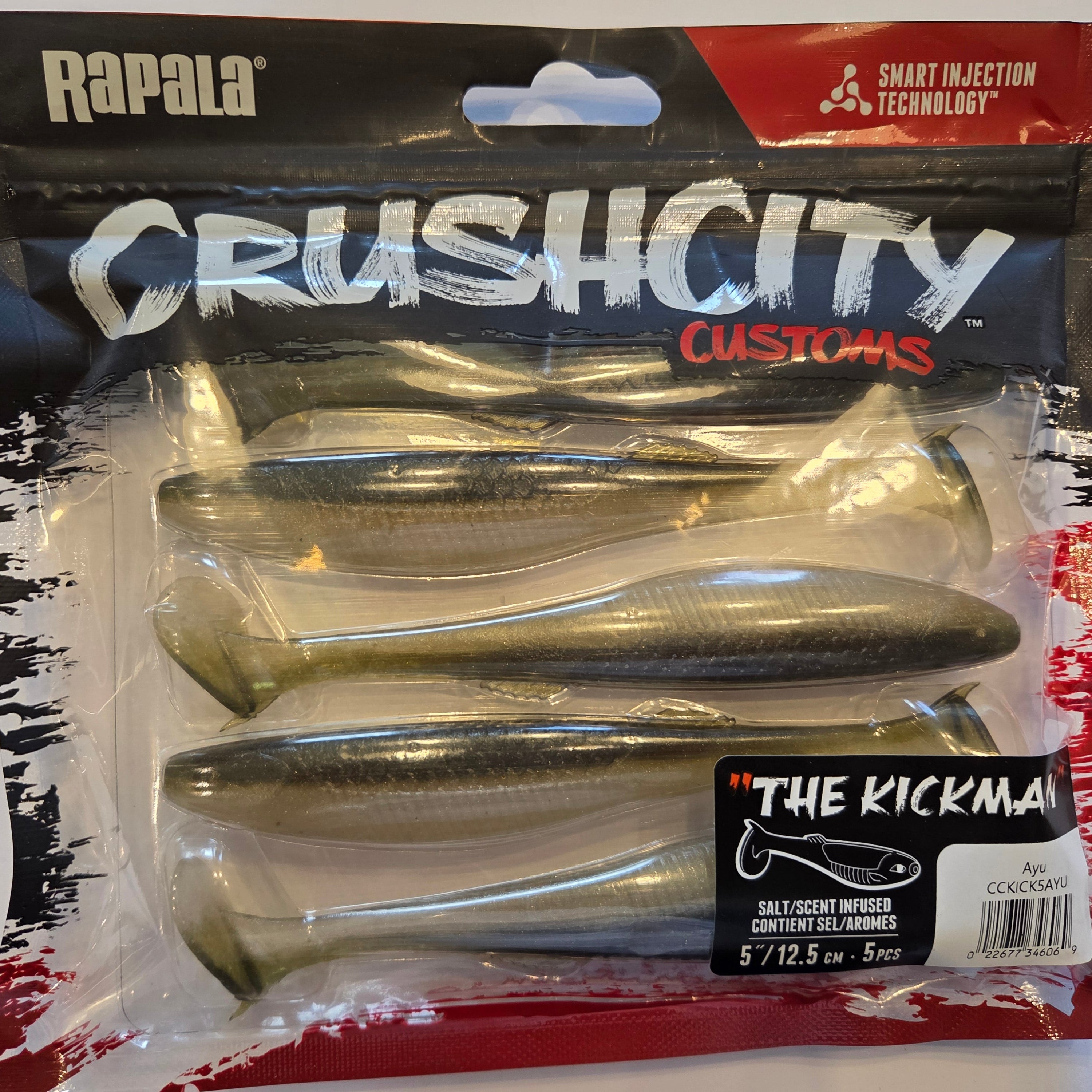 Rapala Crushcity "The Kickman"  5"/12,5 cm Ayu