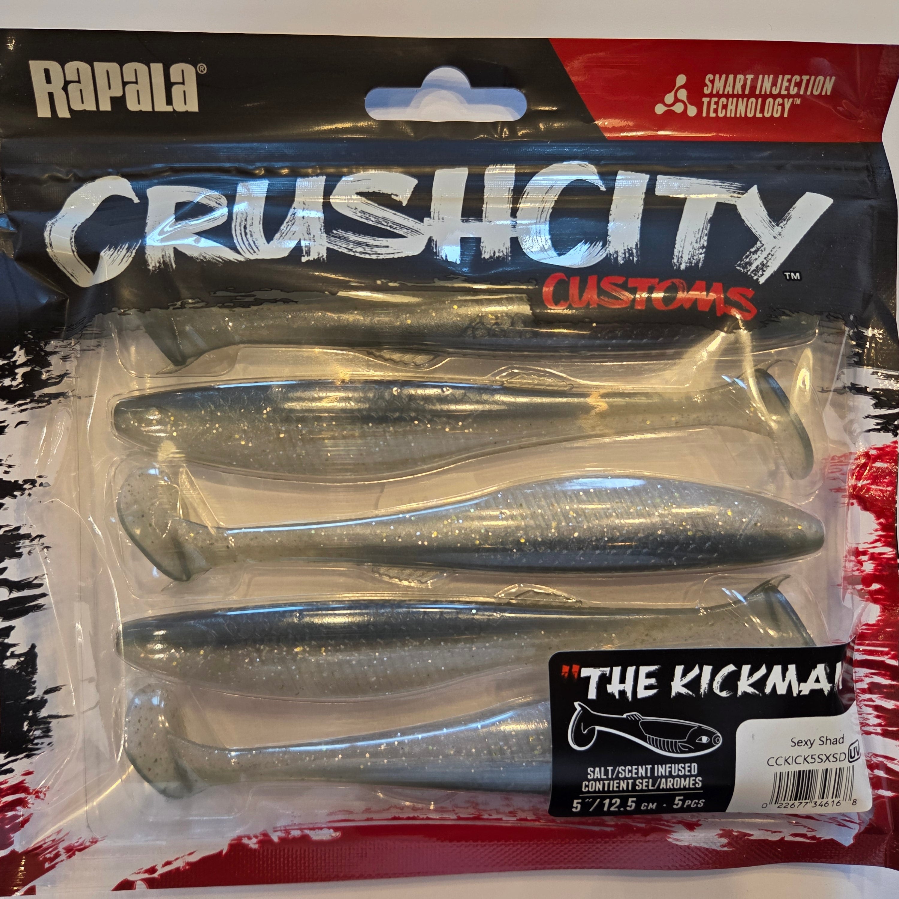 Rapala Crushcity "The Kickman"  5"/12,5 cm Sexy Shad