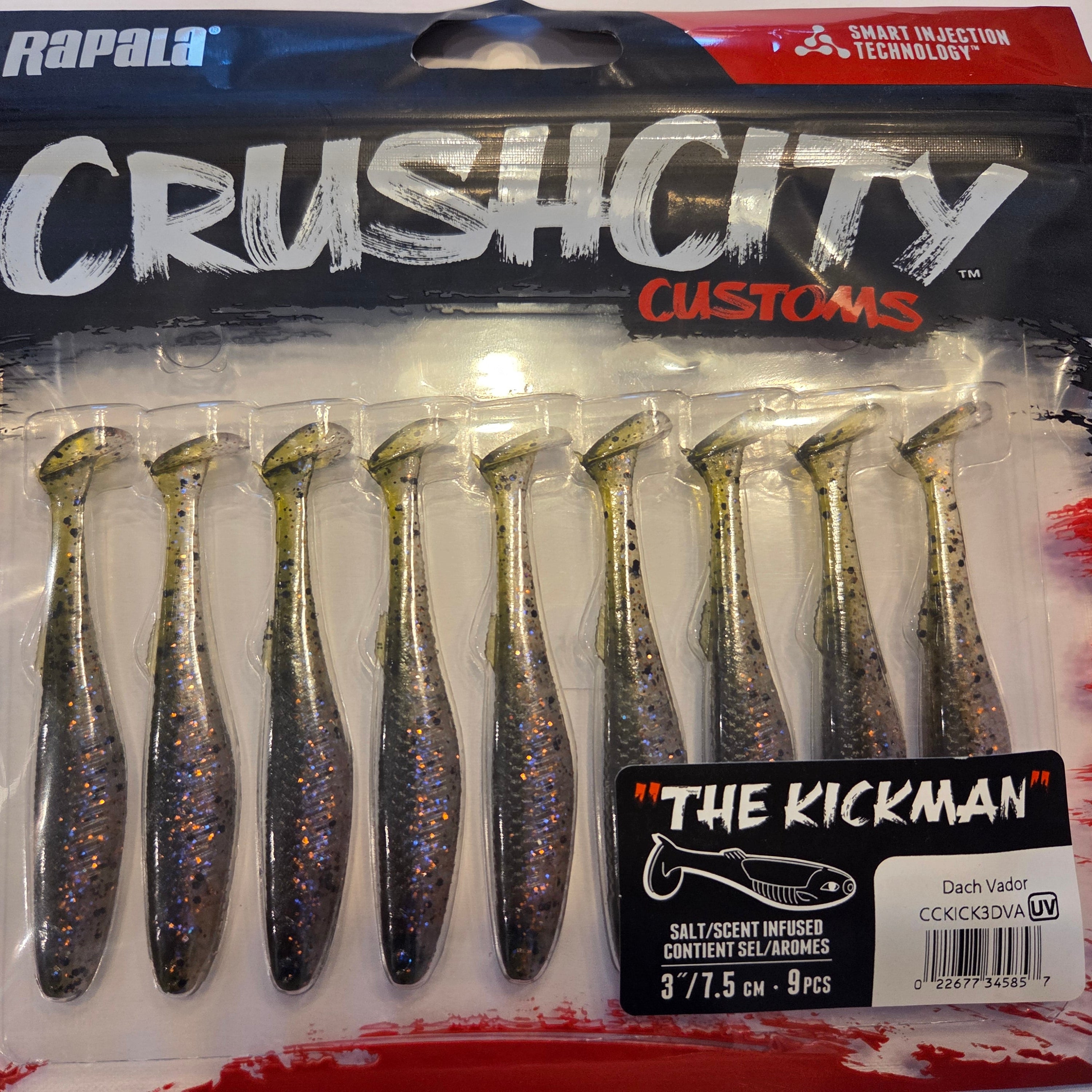 Rapala Crushcity "The Kickman" 3"/7,5 cm Dach Vador