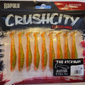 Rapala Crushcity "The Kickman" 3"/7,5 cm Fire Flame