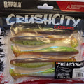 Rapala Crushcity "The Kickman"  5"/12,5 cm Motor Oil Chartreuse