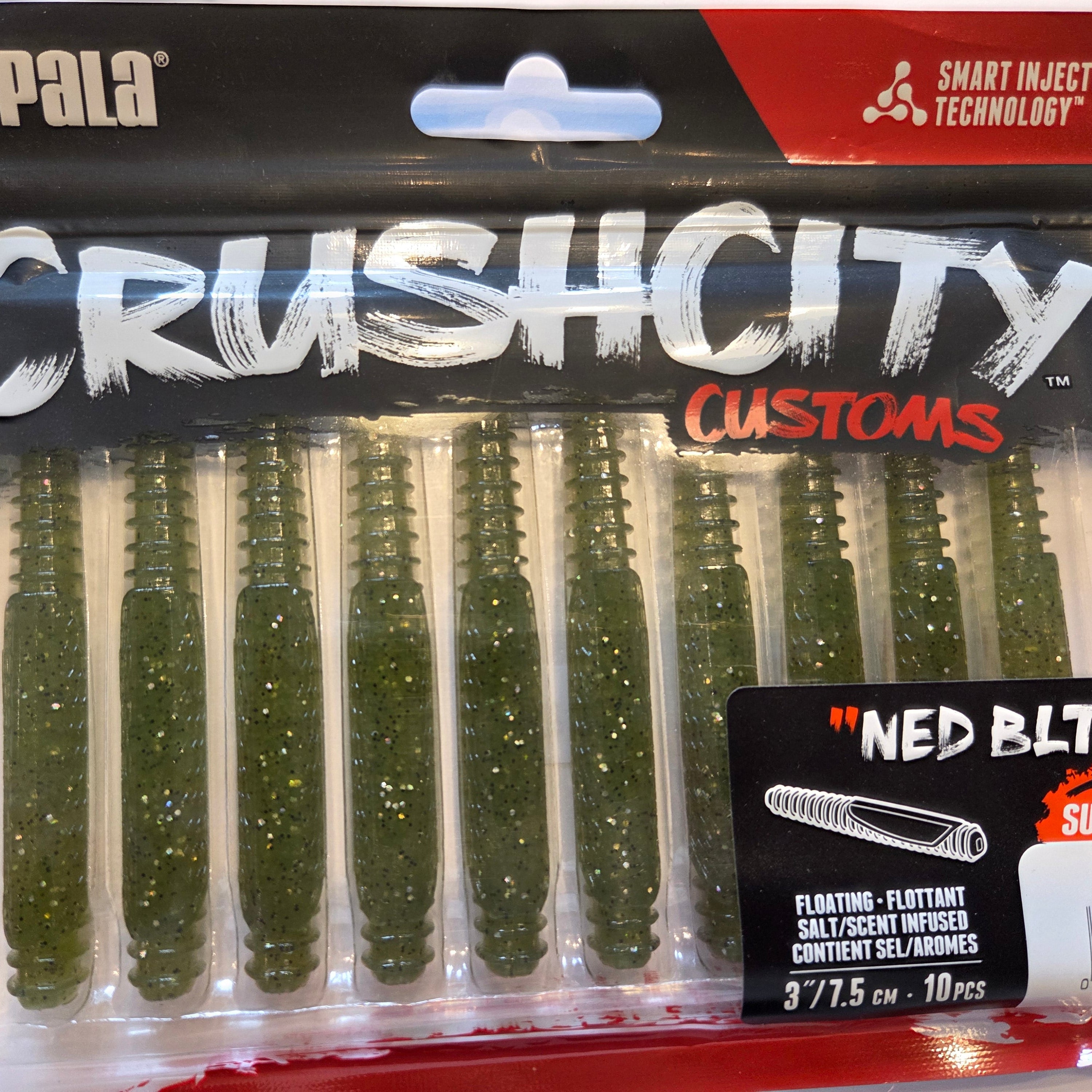 Rapala Crushcity "NED BLT" 3"/7,5 cm Baby Bass